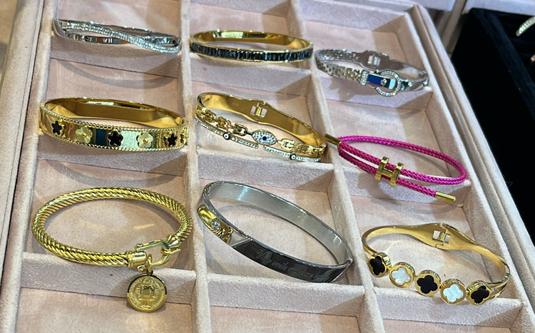 Stainless Steel - Bangles Bracelets