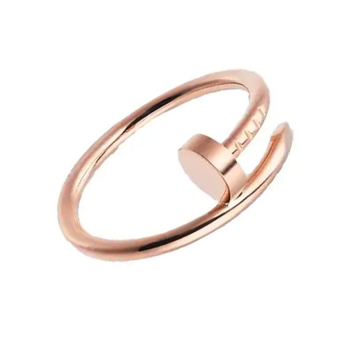 High End Stainless Steel Nail Bangle Shining Bright Rings