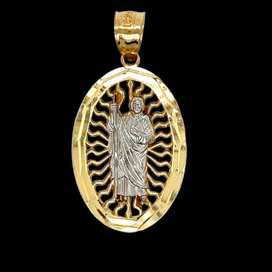 Colgante San Judas de Oro 14K