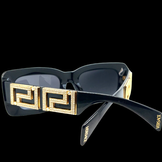 Versace Sunglasses with Moissanite Diamonds