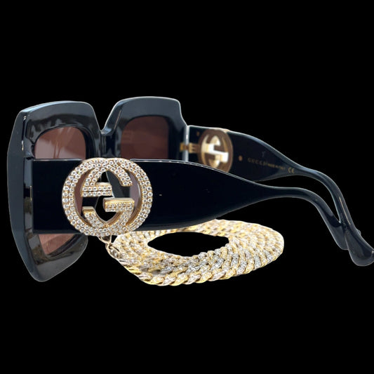 Gucci Moissanite Sunglasses Customization