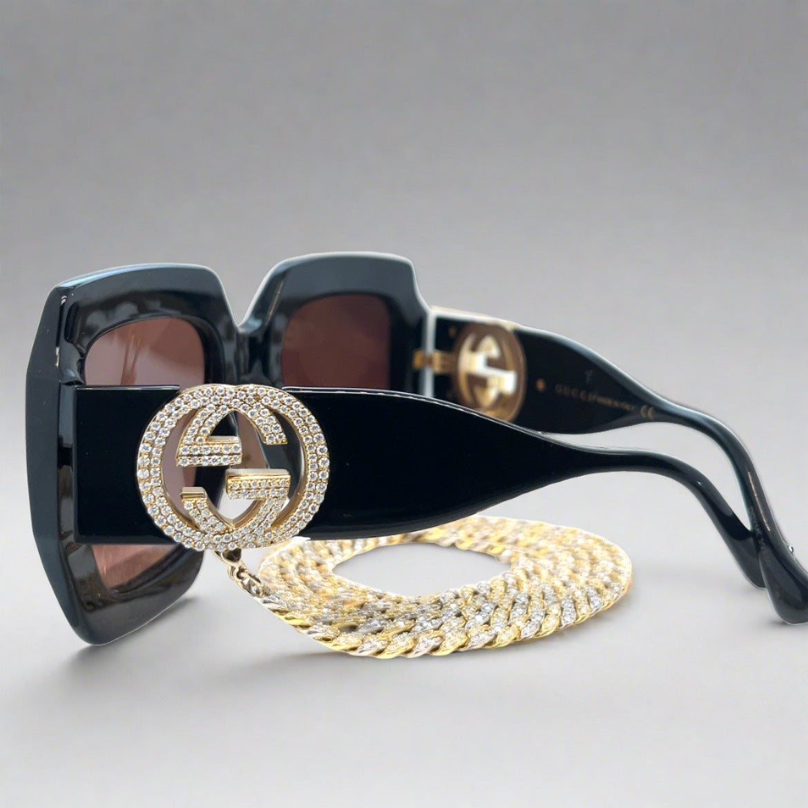 Gucci Moissanite Sunglasses Customization