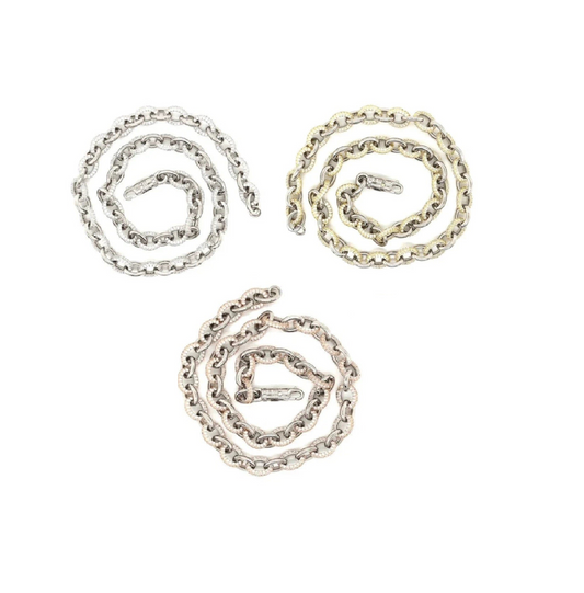 Luxury Oval CZ Chain for Glamorous Style - C500069