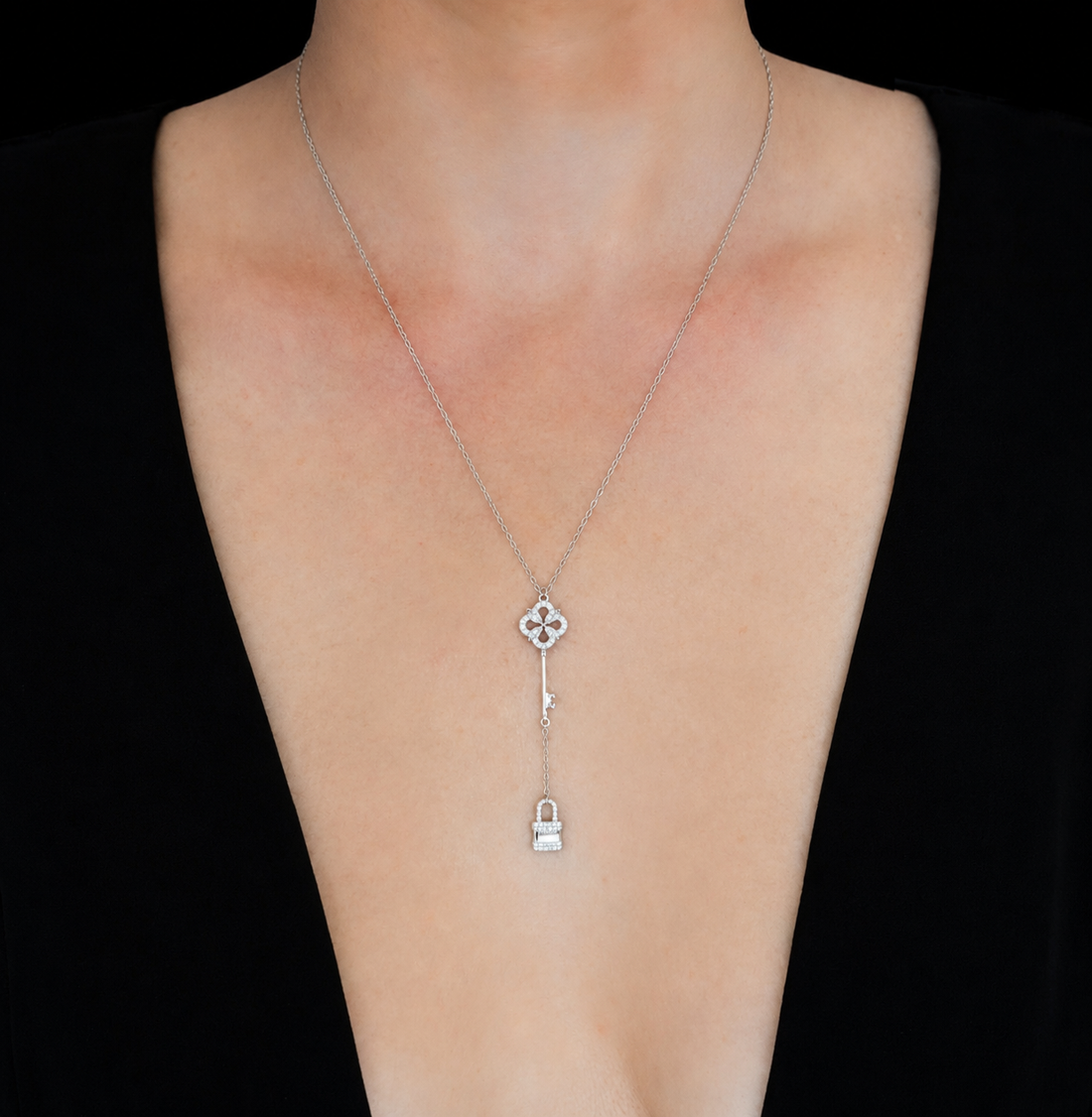 Lock & Key Necklace