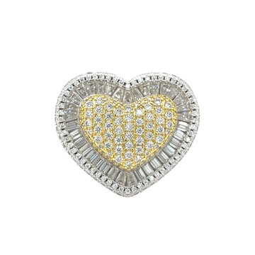 All you need is Love Heart Unisex Statement Ring