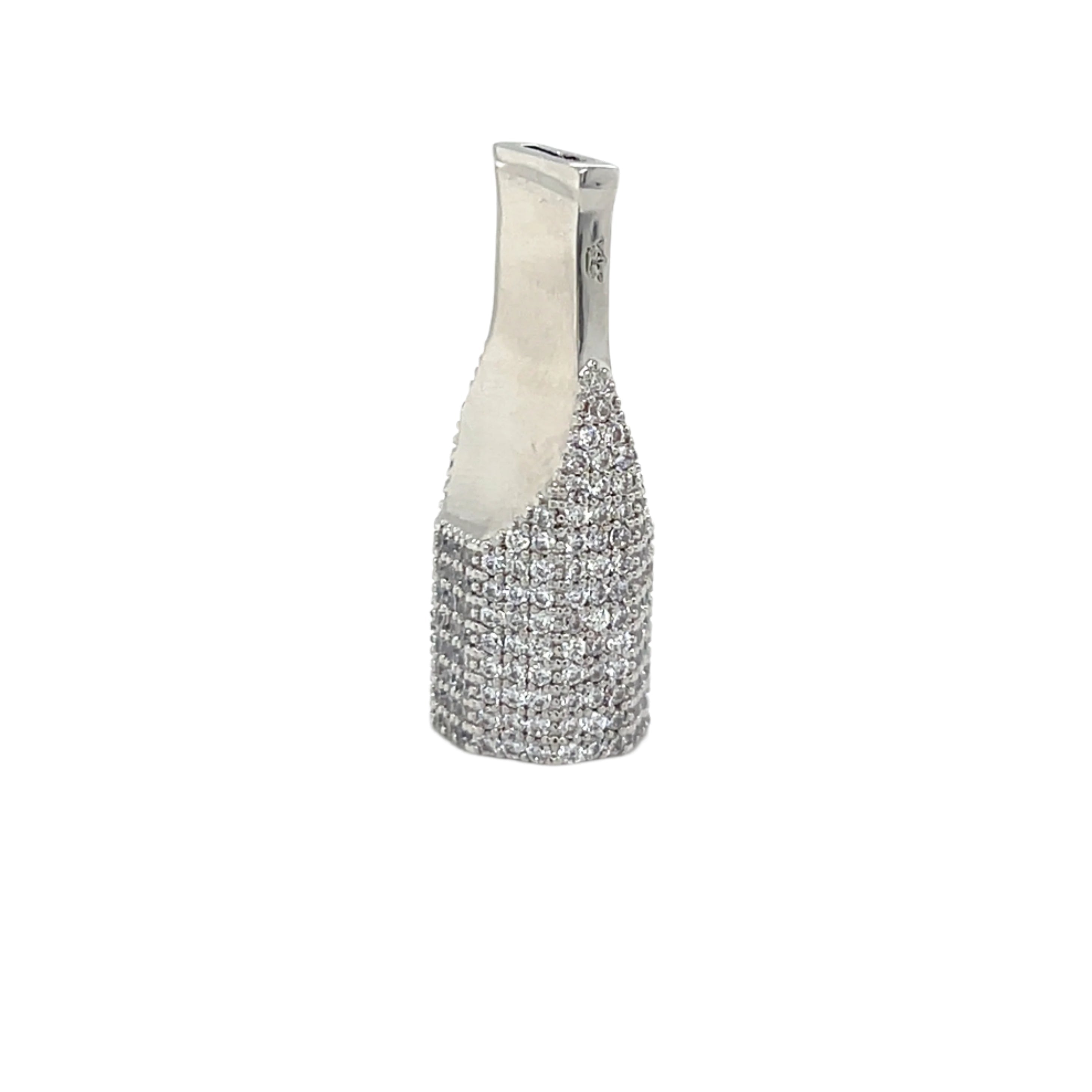 silver cigarette filter Custom Made Sterling Silver with Cubic Zirconia Tip Filter silver cigarette filter Custom Made Sterling Silver with Cubic Zirconia Tip Filter