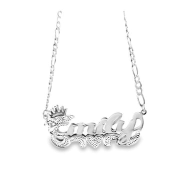 Sterling Silver "Emily" s Personalized Name Necklace