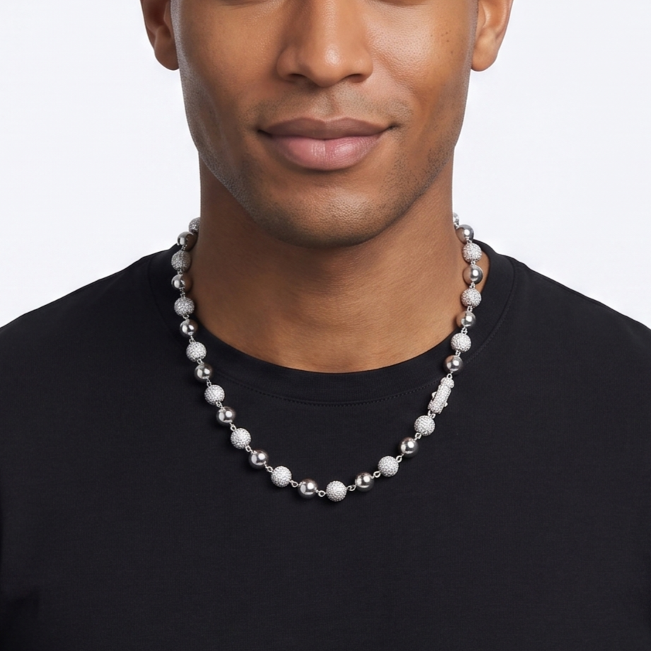Disco Ball Necklace