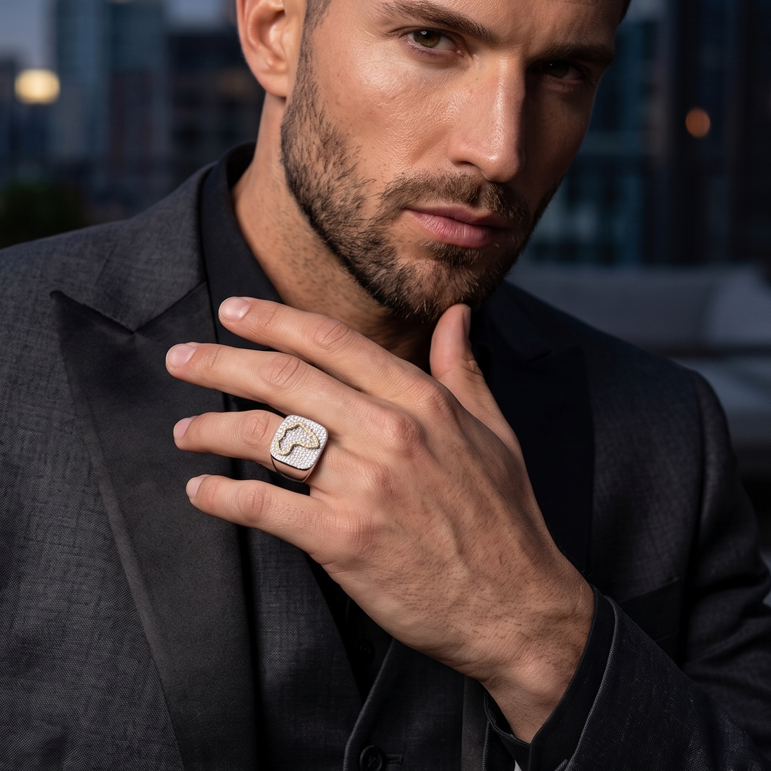 Africa Signet Ring