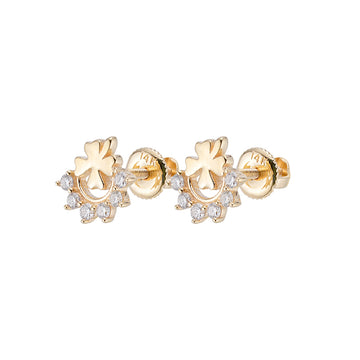 Four-Leaf Clover Earrings