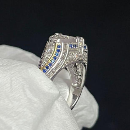 Custom Design Jewelry Ladies Vintage Style Engagement Ring