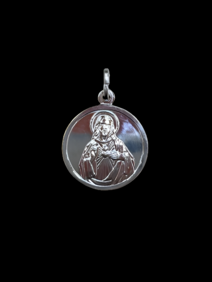 JESUS HIGH POLISH CHARM 1" INCH