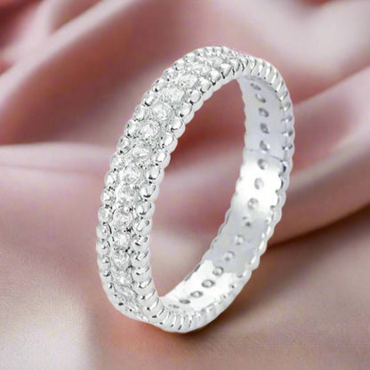 Elegant 14k Eternity Diamond Band SR26193