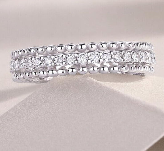 Elegant 14k Eternity Diamond Band SR26193