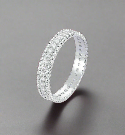 Elegant 14k Eternity Diamond Band SR26193