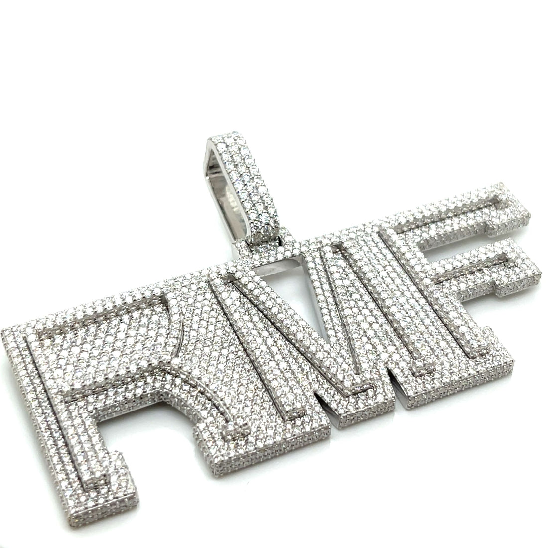 Moissanite "RMF" Pendant Iced Out Custom Pendant