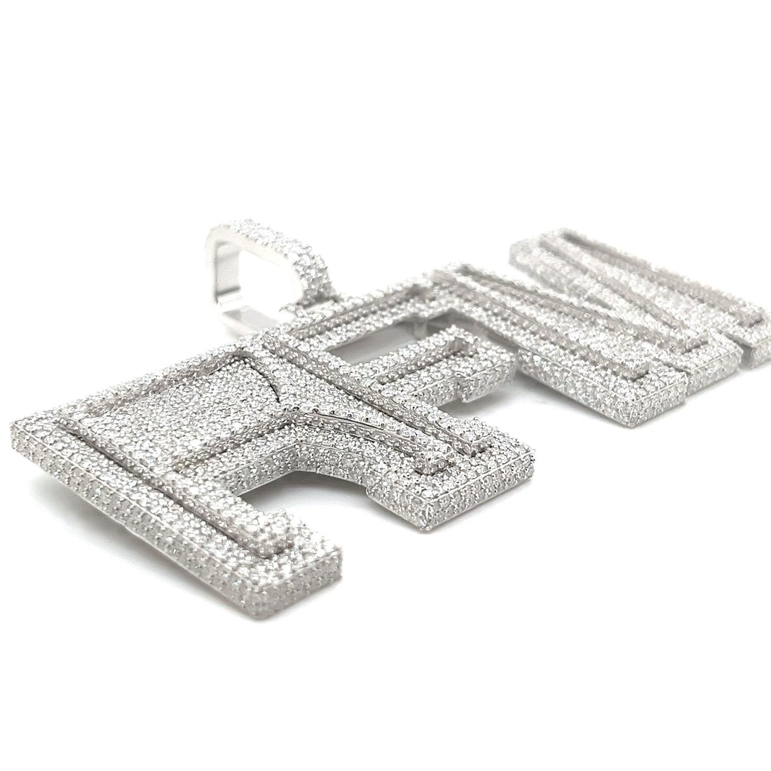 Moissanite "RFM" Pendant Iced Out Custom Pendant