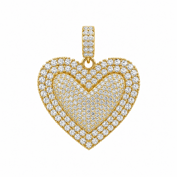 Puffy Heart Charm