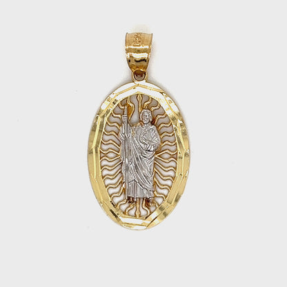 Colgante San Judas de Oro 14K