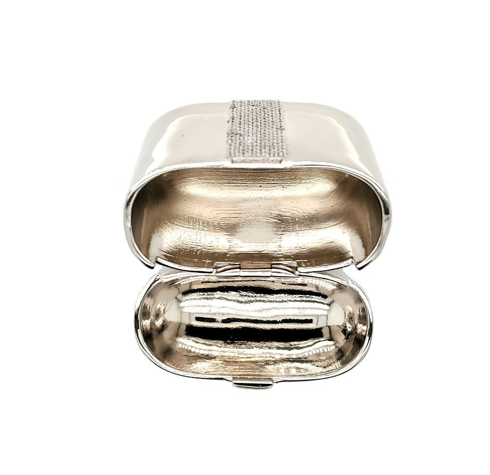 Luxury Bling Glitter Rhinestone Sparkle Shiny AirPod Earphone Case Cover Gold
