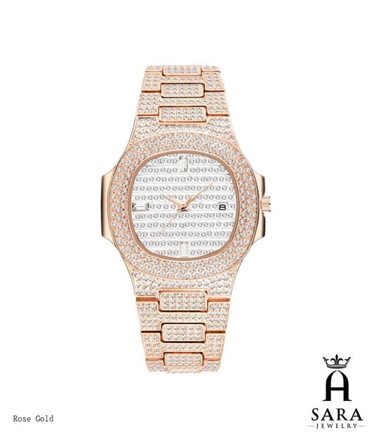 Rose Gold Quarter Watches